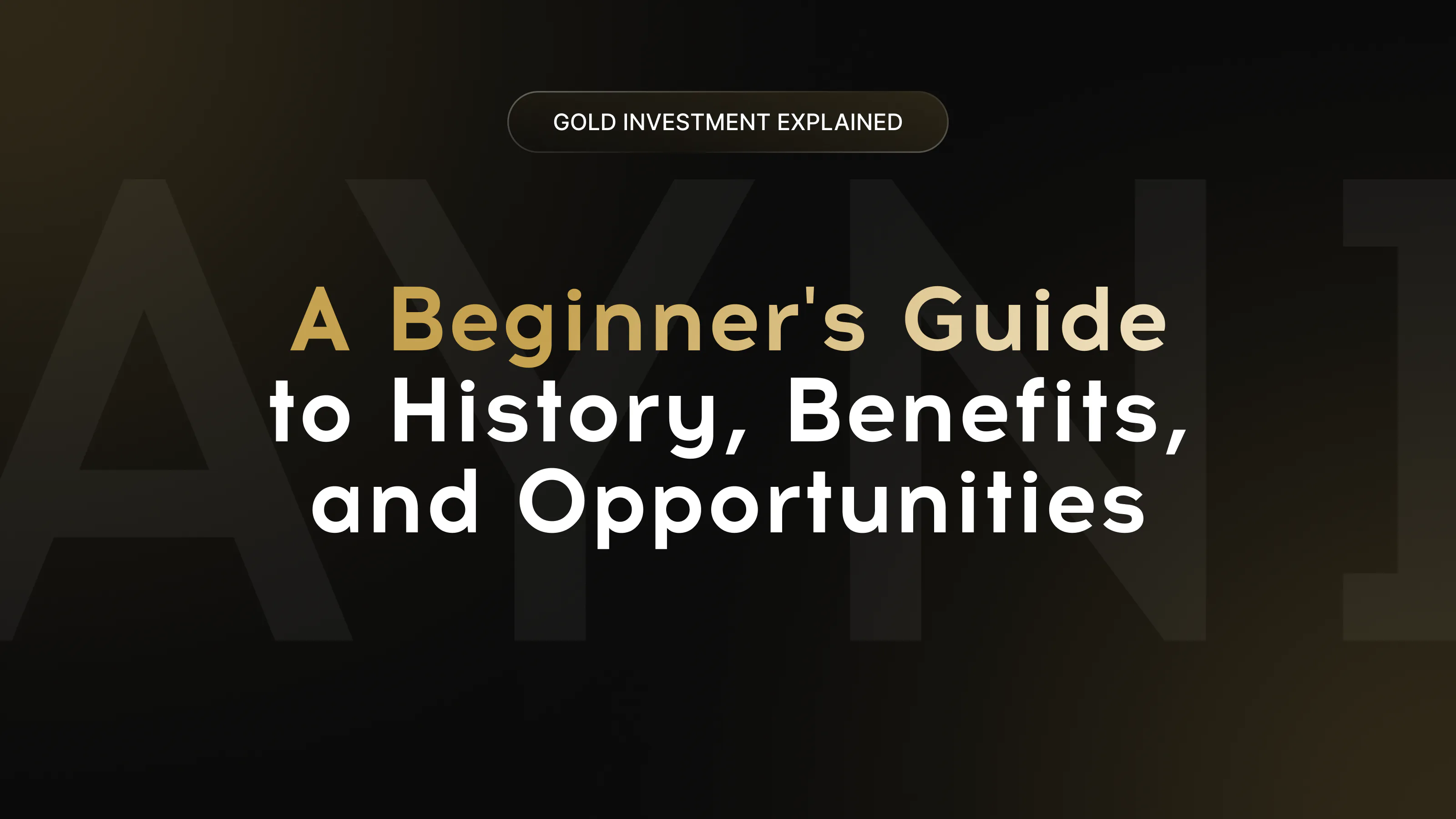 Guía educativa sobre inversión en oro, historia y oportunidades de oro digital.